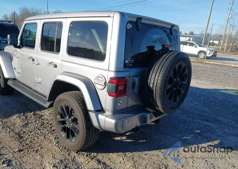 2021 Jeep Wrangler Unlimited High Altitude 4X4 из США, поврежденный, VIN 1C4HJXEGXMW746005
